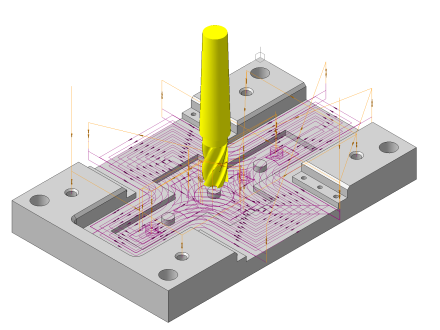 Модуль ЧПУ. Фрезерная обработка